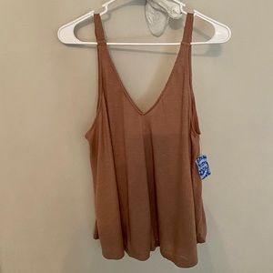 NWT Free People Mocha Tank